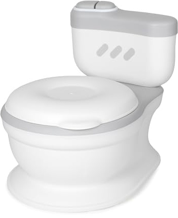 Toral Orinal Bebe 2 años Musical Acolchado. Inodoro portatil handy potty. Ayuda al aprendizaje de bebés y niños. Perfecto como orinal o baño. Con sonido incluido. +18m Modelo Poopy