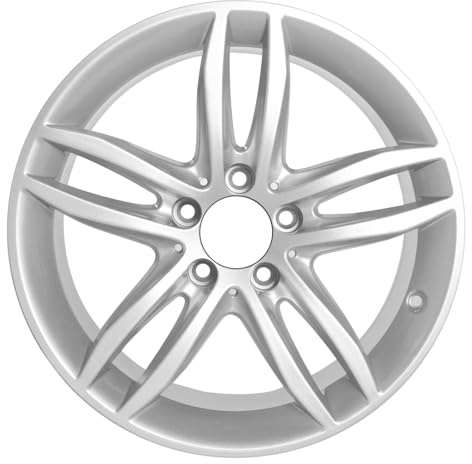 LUNEGUE Factory Wheel Replacement New Rims 17x7.5 17 Inch Front Aluminum Alloy Wheel Rim Fits for Mercedes-Benz C-Class C250 C300 C350 2012 2013 2014, ALY85227 Silver