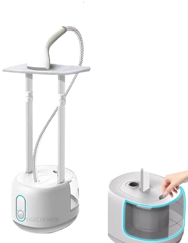 YIGECHENXIN Vapor de Vapor de Prenda Elegante para Ropa, 2000W Calentamiento rápido de la máquina de Planchado de pie Altura Ajustable 3 Modos de Vapor removedor para Vestidos, Camisas, Trajes,110V