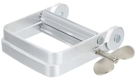 CORHAD Presse-tube Métal pour Dentifrice et Peinture Outil Presseur Réutilisable pour Tubes Plastiques et Métalliques Adapté Salon de Coiffure et Artistes