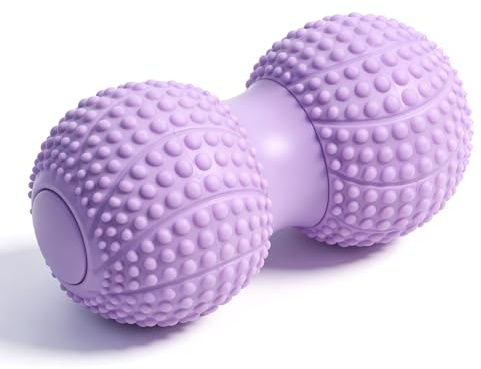 Massage Ball, Double Lacrosse Massage Roller Ball for Deep Tissue Muscle Massage, Physical Therapy, Myofascial Release, Muscle Knots, and Yoga Therapy