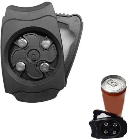Abrelatas multifunción con rotor - Herramienta para abrir latas y botellas (Práctico, duradero)