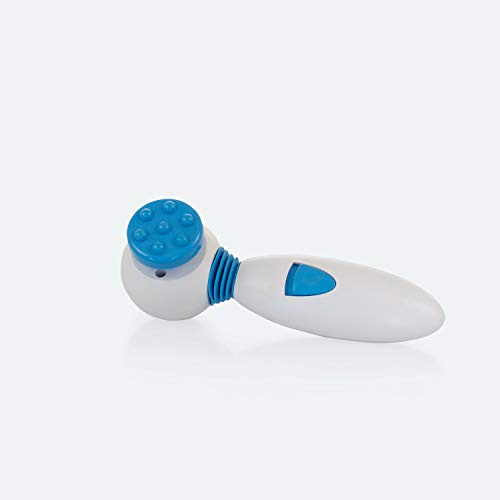 Vibrationsmassagegerät mit 5 verschiedenen Aufsätzen, Massagegerät für Gesicht, Hand, Körper