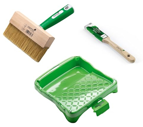 Osmo Terrassenpinsel-Set, Terrassenöl-Applikator, Grün, L