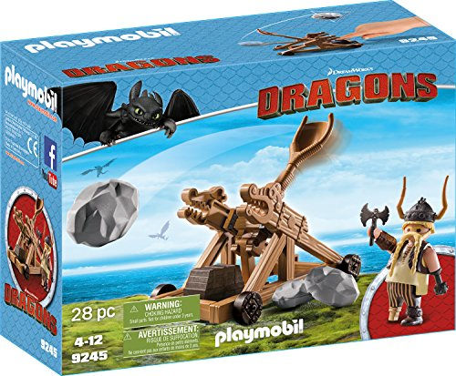 PLAYMOBIL 9245 Grobian mit Katapult