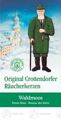 Rudolphs Schatzkiste Zubehör Crottendorfer Räucherkerzen Waldmoos (24) NEU Erzgebirge Räucherkegel