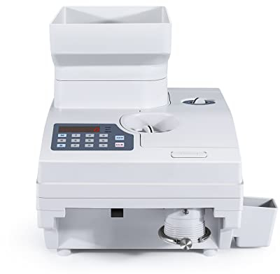 Ribao HCS-3300 Hochgeschwindigkeits-Münzzähler für schwere Einsatzbereiche mit großer Textur, 2 Jahre Wartungszeitraum