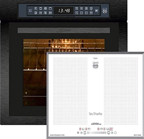 Kaiser Cuisinière à induction EH 6306 RS + KCT 67 FIW La Perle, Four encastrable, 79L 15 ft Gril Air fryer Full Touch + plan de cuisson à induction Flex 60 cm