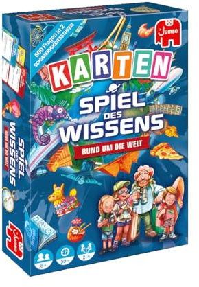 Jumbo Spiele GmbH Spiel des Wissens: Rund um die Welt Kartenspiel