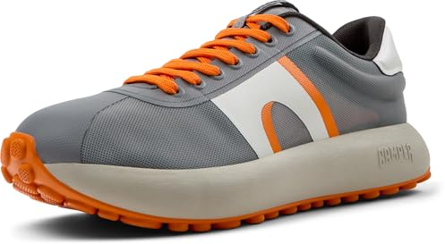Camper Pelotas Athens K100944 - Zapatillas Deportivas para Hombre, Color Gris Medio 016, Talla 43 EU, Medium Gray 016, 43 EU