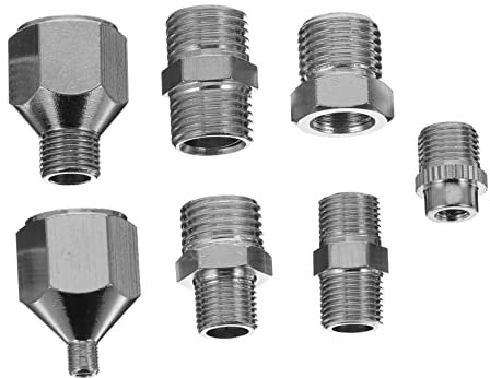 Beatifufu Tracheal Adapter Kit Airbrush Connector Quick Fitting for Air Compressor Hose Versatile Specifications for Airbrush Accessories