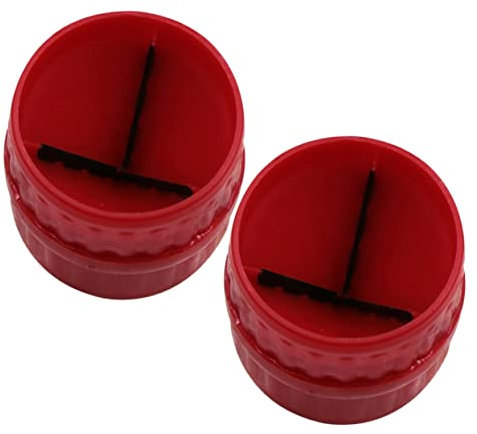 SHINEOFI 2piezas Máquina De Biselado Escariador Interior Exterior Herramienta De Desbarbado Para Tubos De Protector De Conexión De Plomería