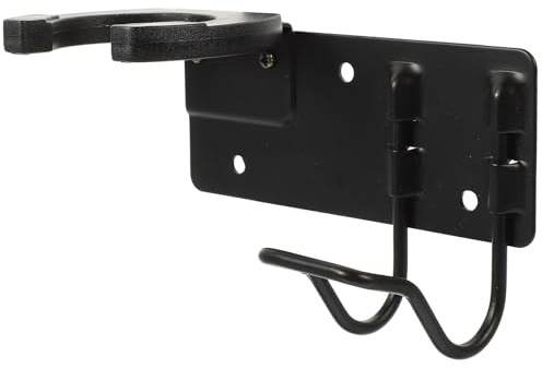 WESIEVYA Mikrofon Wandhalterung Metall Mikrofonhalter Ktv Wandhaken mit Kabelhalterung Stabil Verschleißfest Praktisches Design für Heimgebrauch und Bühnenperformance