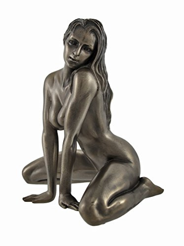 Veronese Things2Die4 braunen Nude Female Statue symmetrisch Pose Bronze EinheitsgröÃŸe