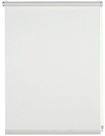 Gardinia Rollo zum Klemmen oder Kleben, Tageslicht-Rollo, Blickdicht, Alle Montage-Teile inklusive, EASYFIX Rollo Magic Screen, Weiß, 45 x 150 cm (BxH)