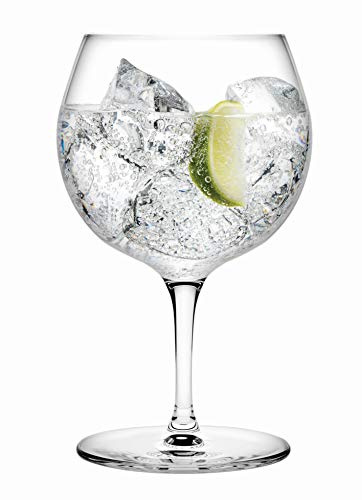 Topkapi elite 66300 Gin Tonic XL Copa Cocktail Ballongläser – 6Stück ~585ml | Bleifreies Kristallglas, Ideal für Homebar, Botanical Cocktails, Signature Drinks & stilvolle Präsentation – Privat & Gastro