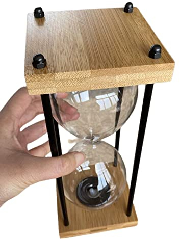cutecool Exquisite Leere Sanduhr Zeremonie DIY Füllbare Sand Uhr Timer für Hochzeitsgeschenke Bräutigam Braut Zeremonie, kreative einzigartige Sanduhr Dekorationen für Zuhause…