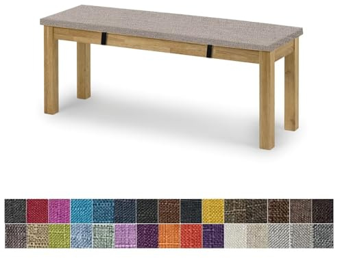 yaoumeo Bankauflage Sitzkissen,Bankkissen,80x35x5cm Gartenbank Auflage,Waschbar-Abnehmbarem,Mehrere Farbgrößen Verfügbar(Licht Grau)
