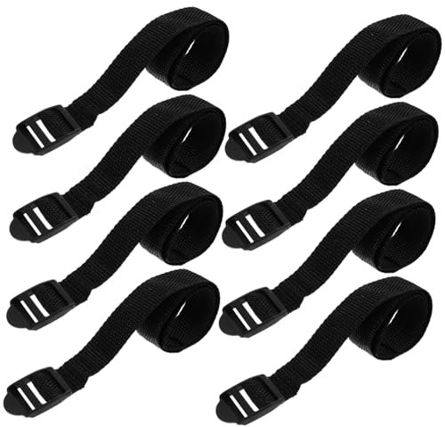 VINTORKY 8pcs Lawn Aerator Shoes Straps Garden Spike Sandals for Soil Aeration and Lawn Maintenance Easy to Attach for Outdoor Sports and Garden