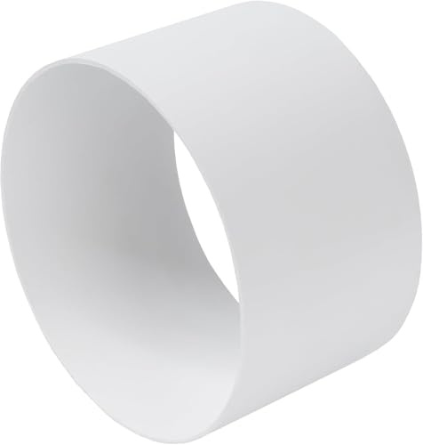 150 mm Rundrohr-Außenverbinder - Lüftungssystem Zubehörteil - Verbindungsstück für Rundrohrsysteme - weiblich Rohrverbinderflansch