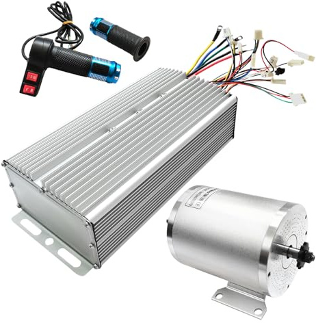 LENDISIY Bürstenloser Motor 3000W 6600RPM, 72V DC Gleichstrommotor Starke Leistung Elektromotor für Go-Kart Elektro E-Skateboarding Longboard
