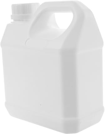 PRETYZOOM Container with Sleek Modern Design 1l Juice Plastic Reusable with Handle and Lid Leakproof Beverage Bottle Safe for Storing Consumable Products for Kitchen and On-the-go Use