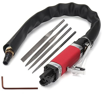 Druckluft Karosseriesäge, Langlebiges AF-5 Dual-Purpose-Luftsägen-Kraftfeilenwerkzeug, pneumatisches Schärfen, Trimmen, Schneiden und Schleifen