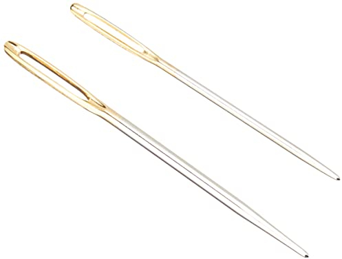Pony Gold Eye Sewing Needles for Knitters, Metal, Multi-Colour