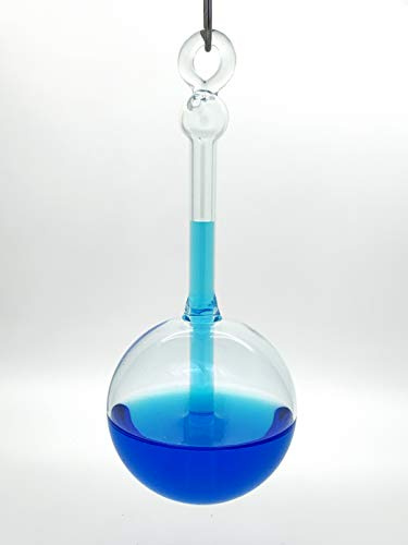 Glassic Gifts® Hanging Goethe Weather Ball Barometer Glass Ornament