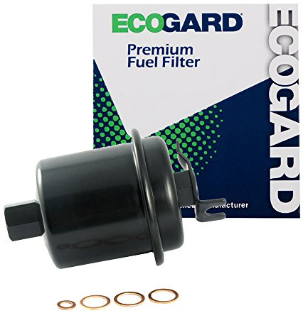 ECOGARD XF44870 Premium Fuel Filter Fits Honda Civic 1.6L 1995-2000, Accord 2.2L 1994-1997, CR-V 2.0L 1997-2001, Civic 1.5L 1995, Prelude 2.2L 1997-2001, Odyssey 2.2L 1995-1997, Accord 2.7L 1995-1997