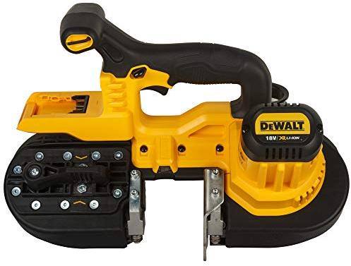Dewalt Dcs371N-Xj Sega a Nastro per Metalli a Batteria, in Scatola di Cartone senza Batteria e Caricabatterie, 18 Volts