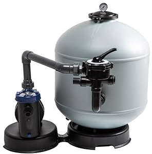 Steinbach Filteranlage SM 16, Umwälzleistung: 16 m³/h, 230 V/800 W, 6-Wege-Ventil, Anschluss Ø 38 mm, 041024