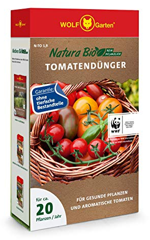 WOLF Garten - Natura Bio Tomatendünger N-TO 1,9 für ca. 20 Pflanzen/Jahr; 3853010
