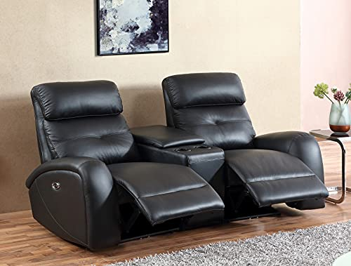 Mapo Möbel Ledersofa Kinosofa Fernsehsofa 5130ee-Cup-2-S