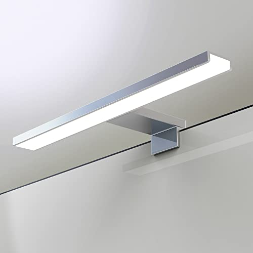 YIQAN 30cm 4000K Luz led para espejo 230V Lámparas de baño Iluminación IP44 para espejo de pared Iluminación para espejo Aplique de pared para baño