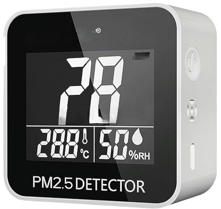 Detector de fugas de gas natural Detector PM 2 5 SW-825 medidor de Sensor Digital PM2.5 Mini dispositivo de medición portátil monitoreo de aire profesional en tiempo Real para el hogar y vehículos rec