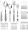 SNAIL GARDEN 30 Piece Cutlery Set for 6 People, Forks Knives and Spoons Set with Fancy Ceramic Handle,Stainless Steel Silverware Set, Dishwasher Safe & Mirror Polished for Home/Party/Restaurant/Hotel