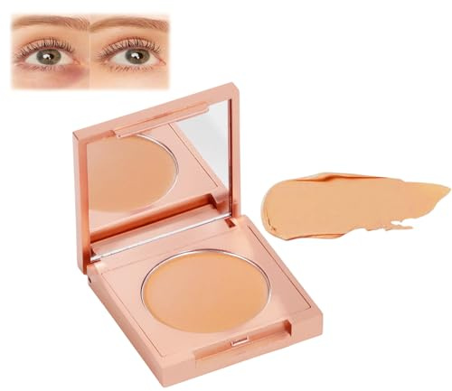 Colored Clay Undereye Corrector, Under Eye Concealer & Brightener for Dark Circles and Spots,Color Corrector for Dark Circles, CC Cream Foundation Under Eye Hydrating Concealer（2# Natural)