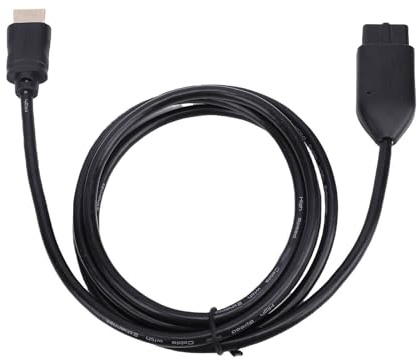 Vikye N64 to HDMI Converter, N64 Game Console Video Signal to HDMI Signal Easily Connect Adapter, Support/SNES/NGC/SFC