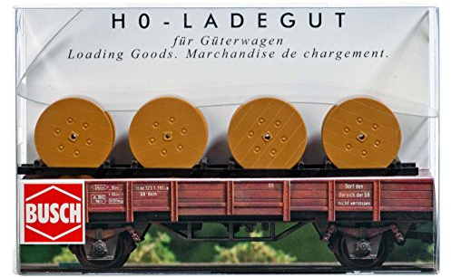 Busch 1681 - Ladegut Kabelrolle, Fahrzeug