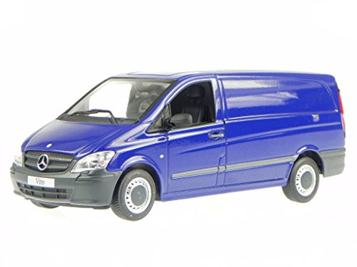 Minichamps Mercedes BM639 Vito Kastenwagen blau Modellauto 1:43
