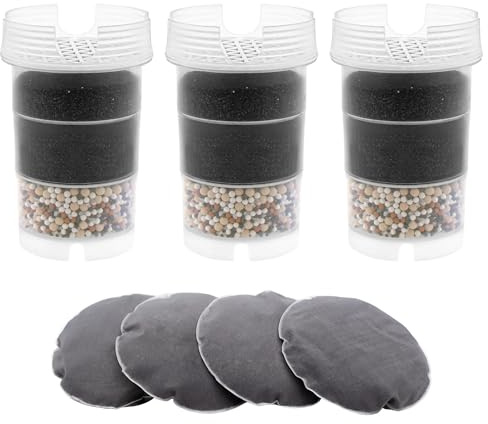 AcalaQuell® 6-Monatspaket Filterkartuschen mit Kalkfilter für Wasserfilter One, Swing, Sunny, Wassetto und Silizia