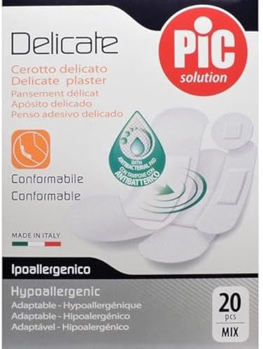 Pic Solution Cerotto Antibatterico Delicate Mix 20P
