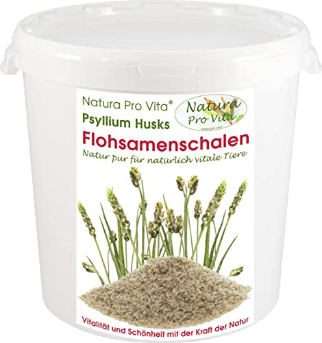 Flohsamenschalen Hund Diätfutter zum Abnehmen gut für Verdauung Magen Darm Naturprodukt 500g