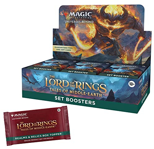 Magic: The Gathering The Lord of The Rings: Tales of Middle-Earth Set Booster Box - 30 Packs (360 Magic Cards)