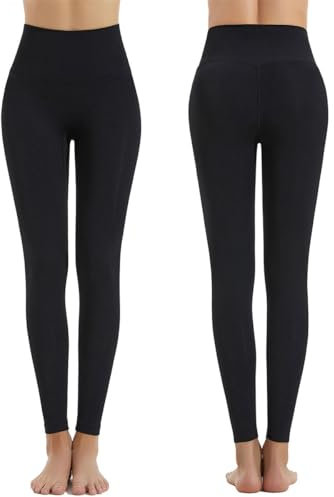 Sporthose Damen Bekleidung Kompressionsstrumpfhose Damen Stretch Hose Damen Sportleggings Schlaghose Damen Jogginghose Damen Baggy Damen Hosen Große Größen 80er Jahre Outfit Damen(2-Black,XXL)