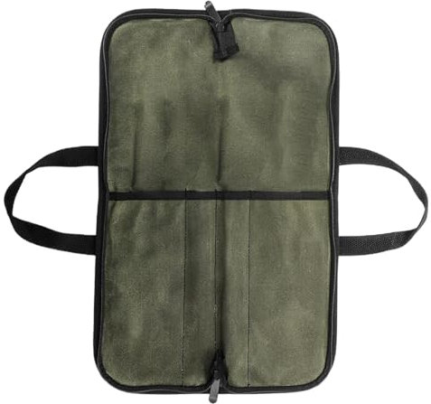 Knives Bag for Chefs | Outdoor Cutlery Storage Pouch - Waxed Canvas Cutlery Knives Holders Protectors, Portable Home Kitchen Cooking Tools Bag for Camping Picnic