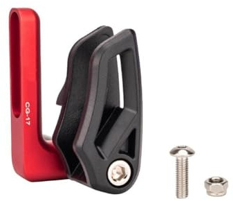 FUANA Für Mountainbike, Rennrad, 31,8 mm, 34,9 mm, Scheiben-Kettenführung für Stabilisator, Aluminiumlegierung, 6061 CNC, leichtes Umwerfer für Einzelkettenblatt, Kiesfahrrad-Reparatur-Set