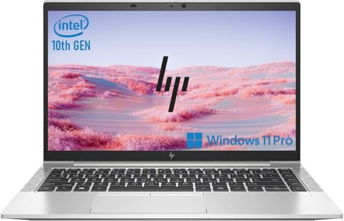 HP EliteBook 840 G7 Business Laptop, portátil FHD de 14 pulgadas, Intel Core i5-10210U, 16GB RAM, 512GB SSD, teclado QWERTY, Windows 11 Pro (condición reacondicionada)