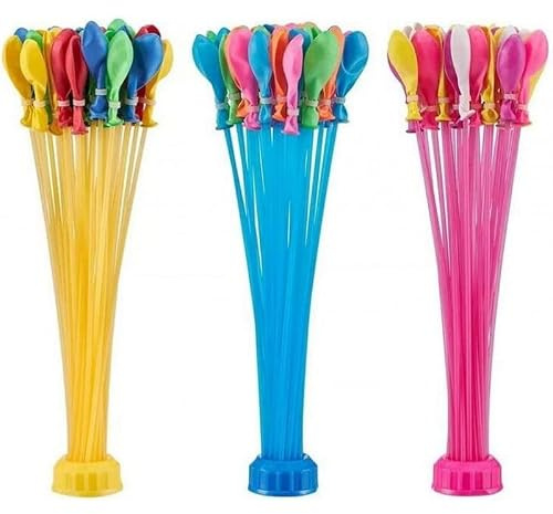 Bouquet de Bombes à Eau Automatique – Remplissage Rapide – 111 Pièces (3×37)